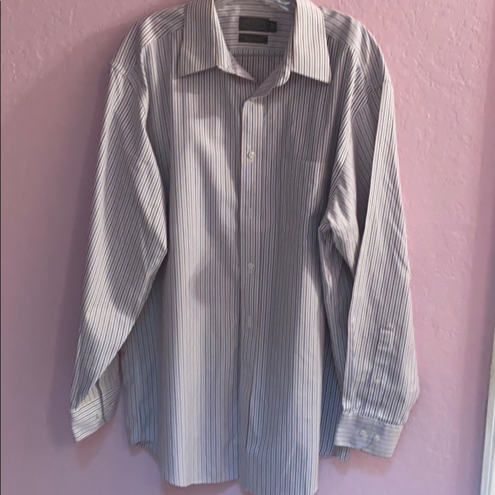 long sleeve wrinkle resistant dress shirt 16